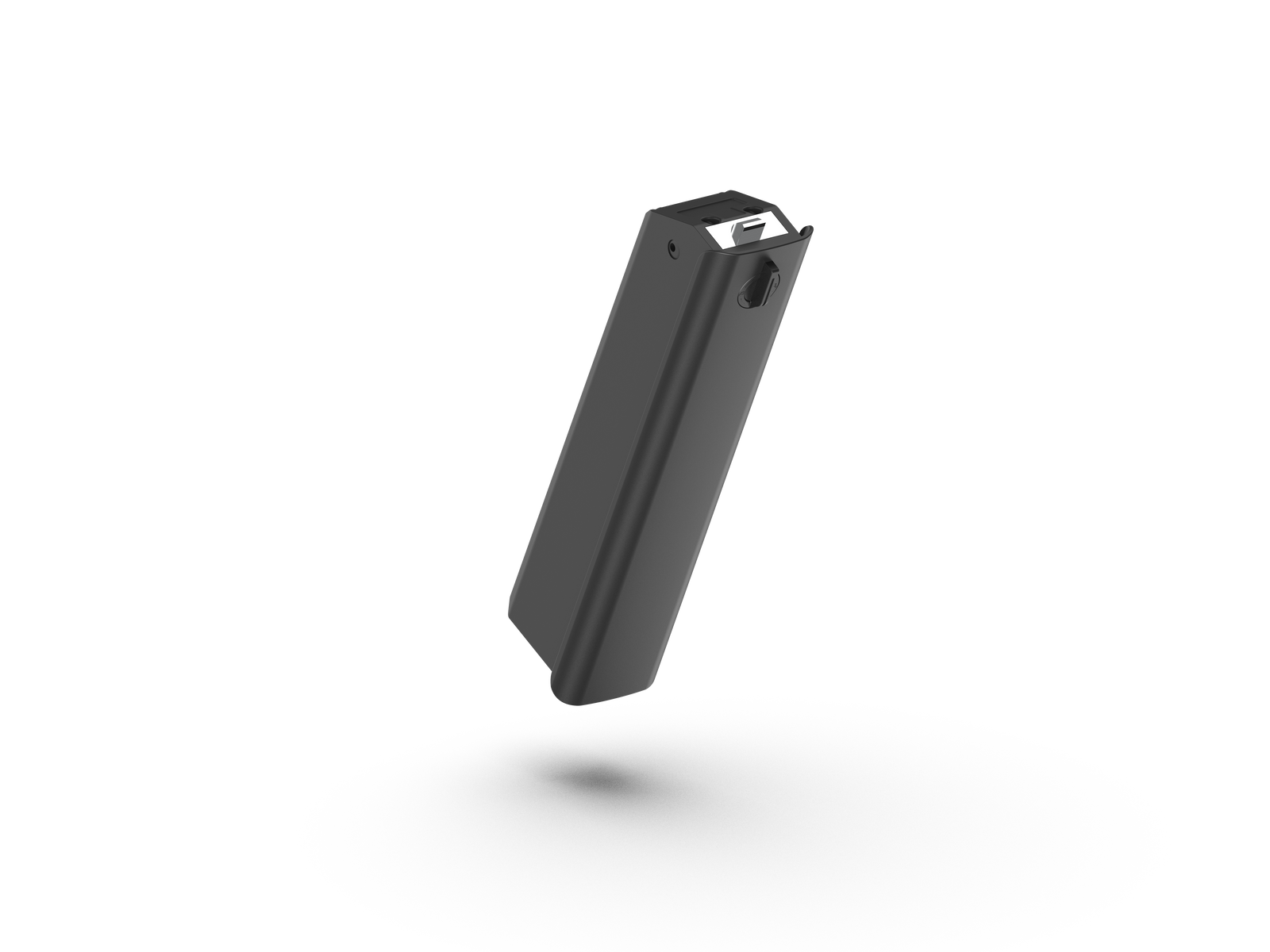 Proprietary downtube battery for McLaren Electric Mountain Bikes equipped with 250W motors.