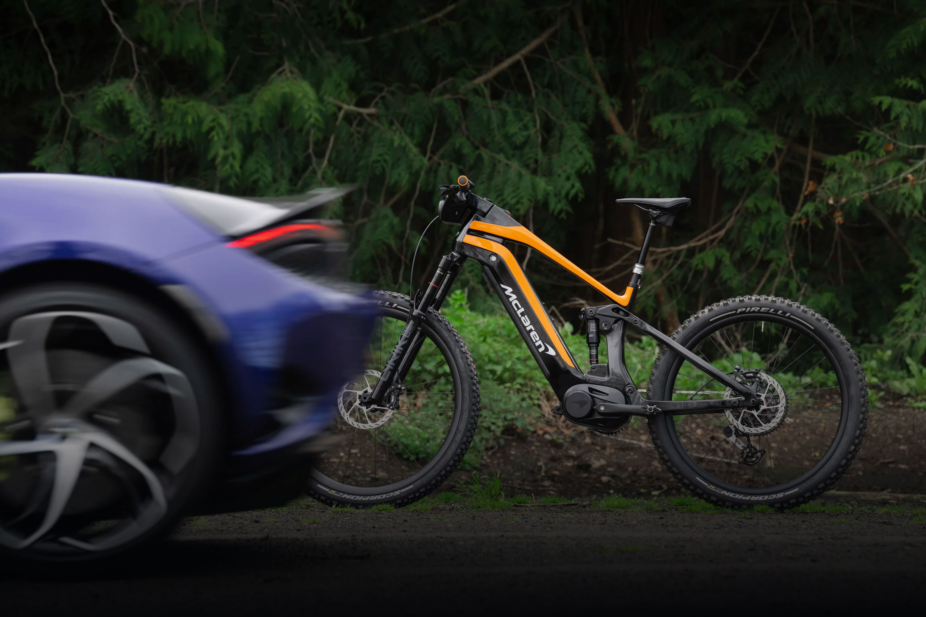 Extreme Full Suspension Electric Mountain Bikes | McLaren Bikes